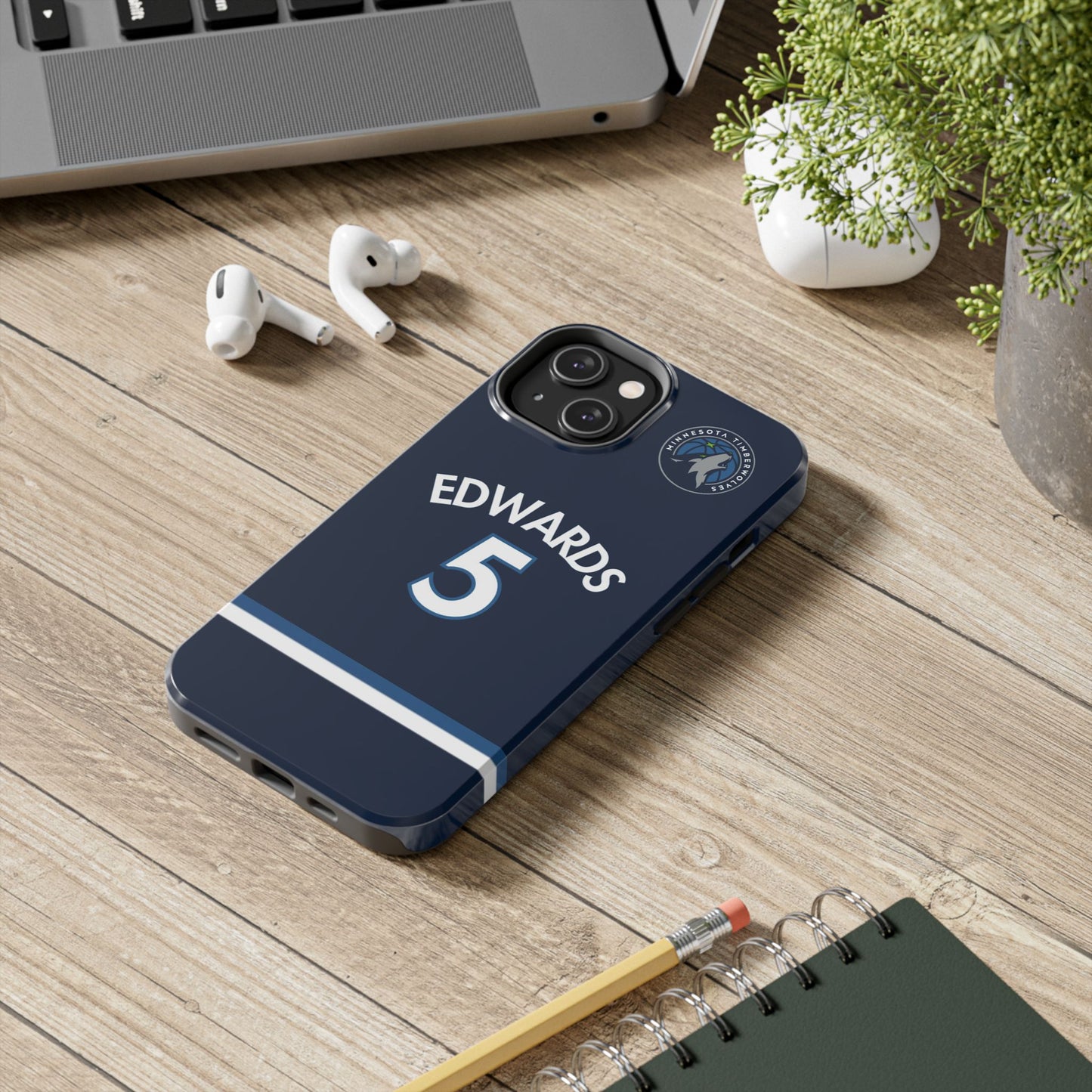 Anthony Edwards, Minnesota Timberwolves – Basketball iPhone and Samsung Case