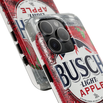 Busch Light Apple Bapple Vibes Phone Case – Funny Apple-Inspired Design, Slim Protective Cover for iPhone & Samsung, Crisp Limited Edition Aesthetic
