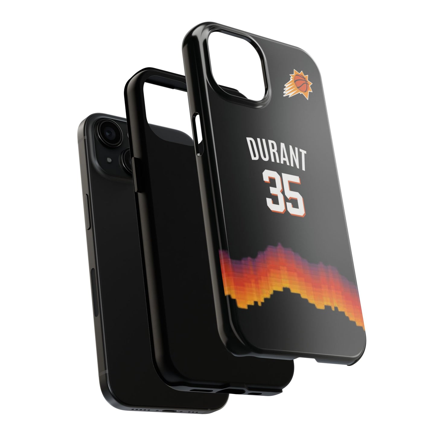 Kevin Durant, Phoenix Suns – Slim Reaper Basketball iPhone and Samsung Case Black
