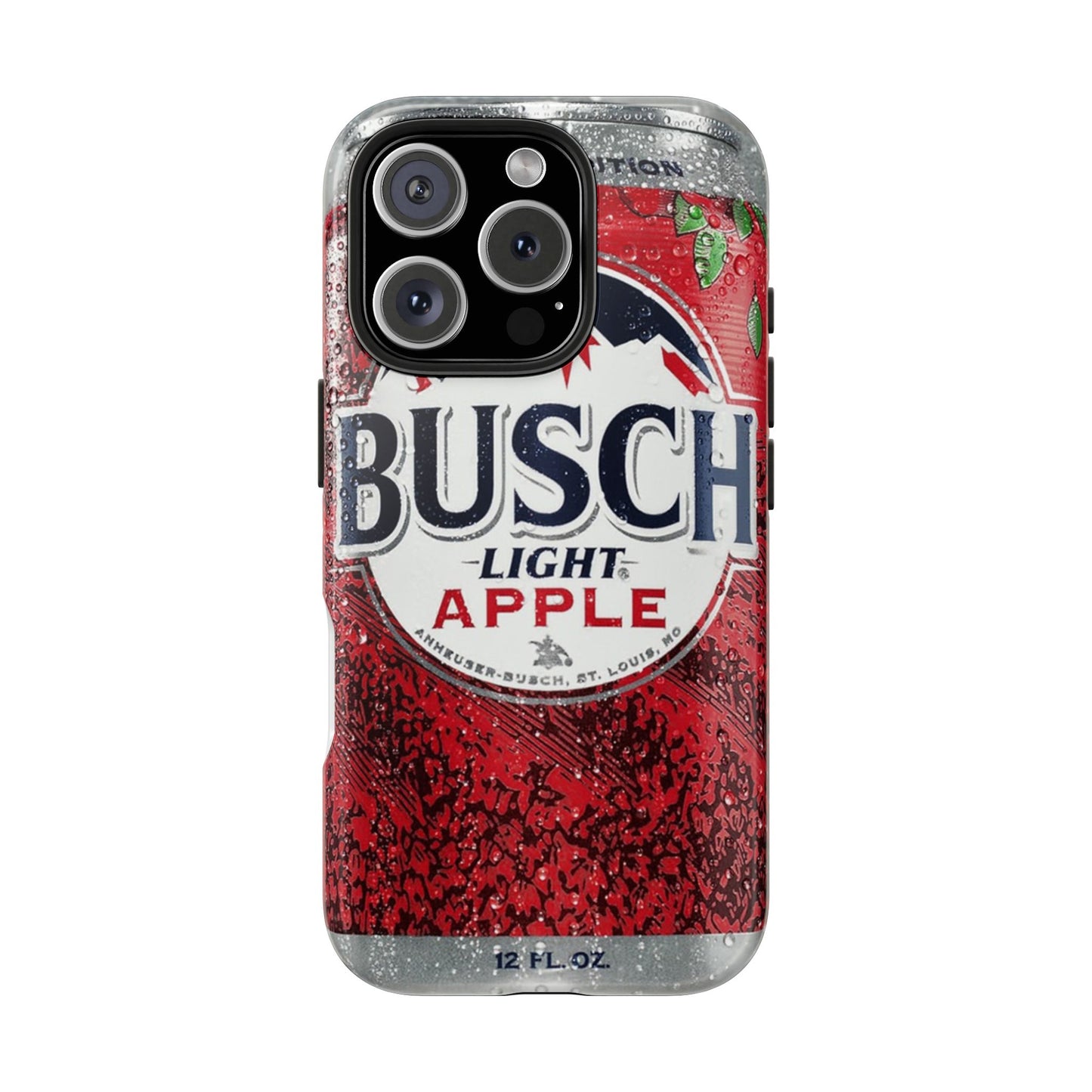 Busch Light Apple Bapple Vibes Phone Case – Funny Apple-Inspired Design, Slim Protective Cover for iPhone & Samsung, Crisp Limited Edition Aesthetic