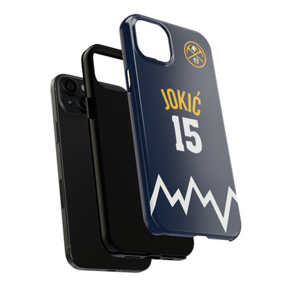 Nikola Jokić, Denver Nuggets – Joker Basketball iPhone and Samsung Case