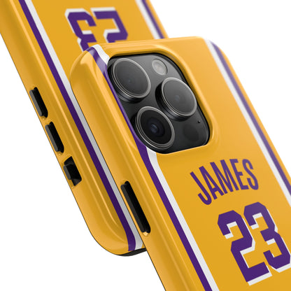 LeBron James, Los Angeles Lakers – King’s Legacy Basketball iPhone and Samsung Case