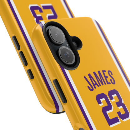 LeBron James, Los Angeles Lakers – King’s Legacy Basketball iPhone and Samsung Case