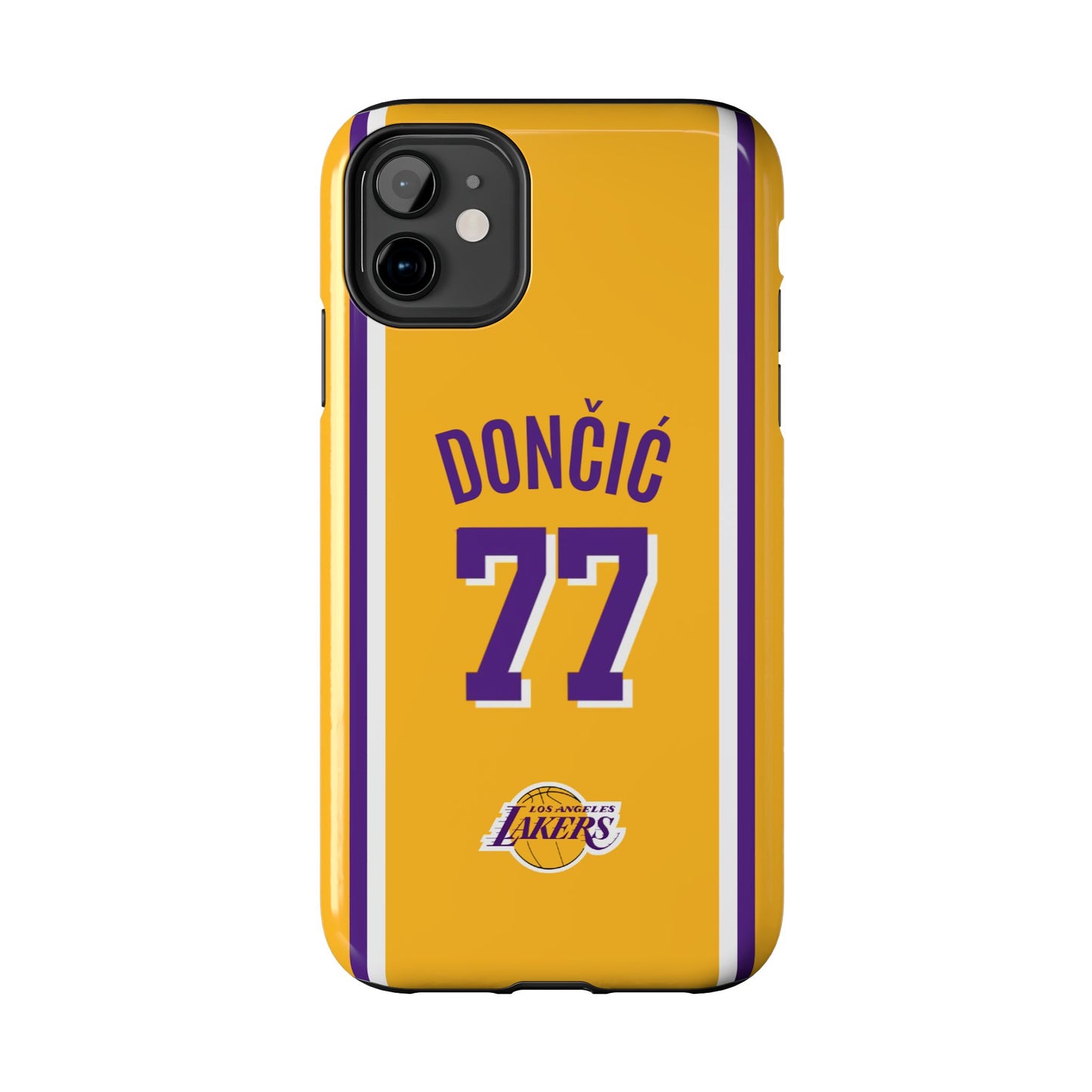 Luka Dončić, Los Angeles Lakers – Hollywood Magic Basketball iPhone and Samsung Case