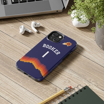 Devin Booker Phoenix Suns – Basketball iPhone and Samsung Case Purple