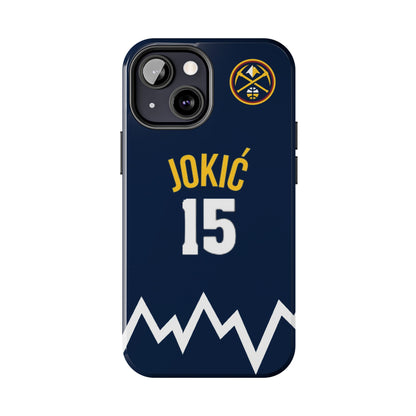 Nikola Jokić, Denver Nuggets – Joker Basketball iPhone and Samsung Case