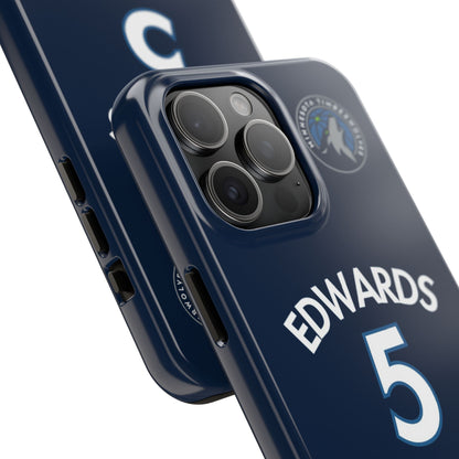 Anthony Edwards, Minnesota Timberwolves – Basketball iPhone and Samsung Case